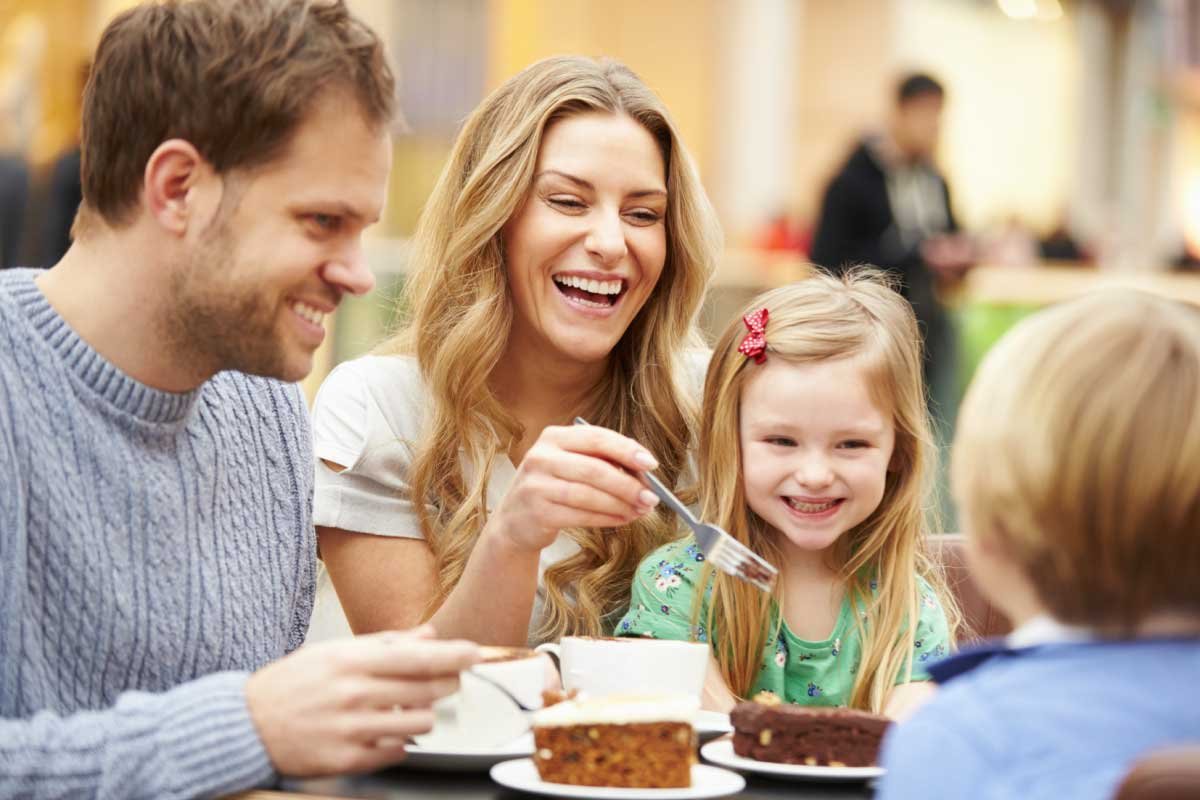 Child friendly coffee shop and cafe at Discovery Village