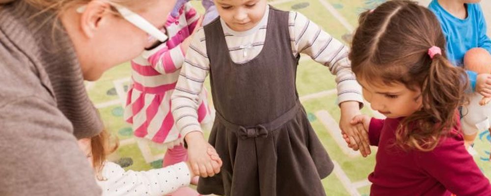 Children learning through dance