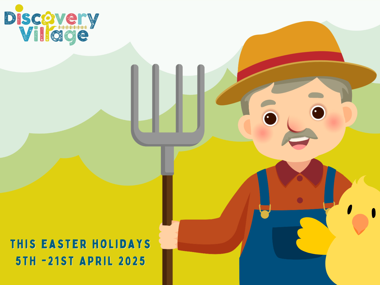 Immersive Easter experience for children and their families, themed around a farm similar to Farmer Palmers. 