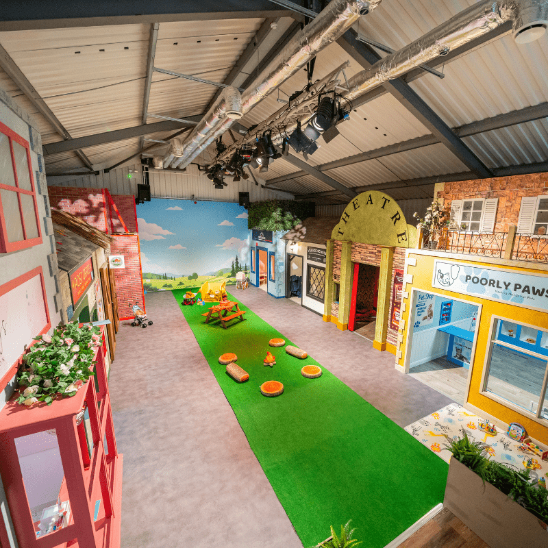Summer holiday fun inside Discovery Village role play centre with our brand new role play story guided by live actors