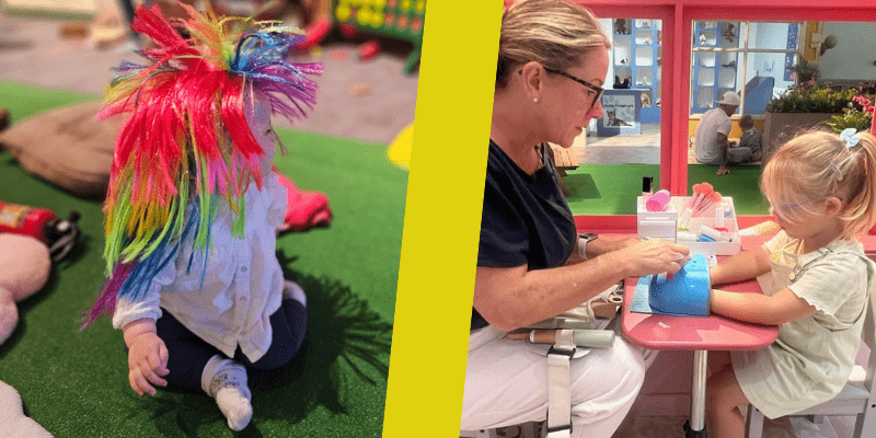 Relax and unwind as your children play at Discovery Village this summer holidays