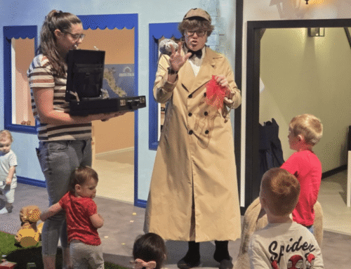 Detective Dapper Visits Discovery Village