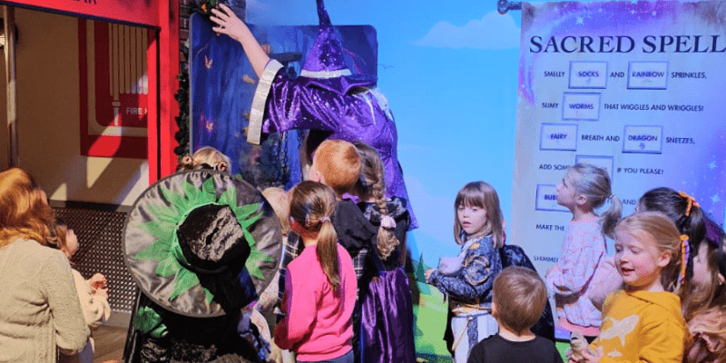 Halloween Adventure in Bournemouth for small children, toddlers and families