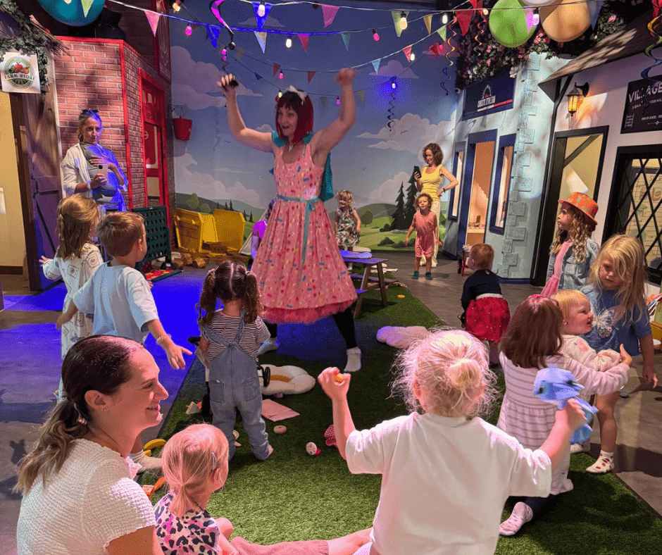 Family friendly mother's day event at Discovery Village in Bournemouth themed around the Great British Bake Off