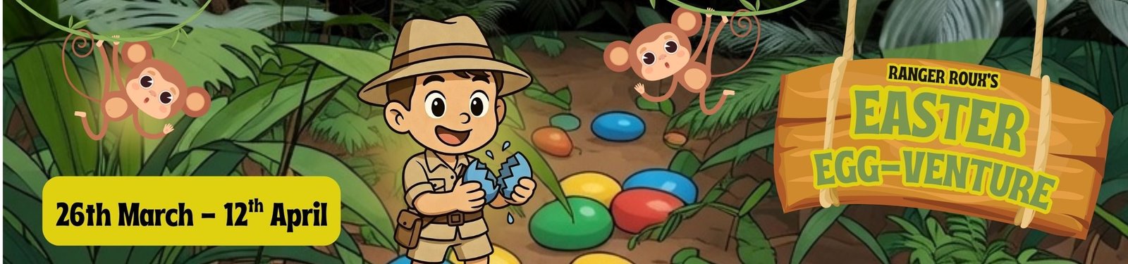 Join Discovery Village this Easter for our largest ever Easter Egg hunt and immersive experience