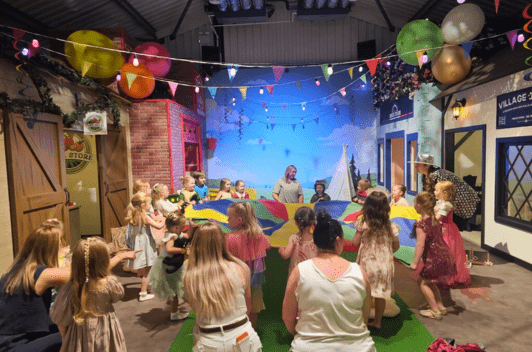 Soft Play Bournemouth For Toddlers Children enjoying imaginative role play and soft play at Discovery Village near Bournemouth