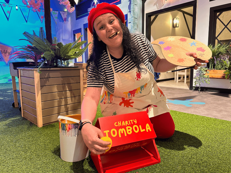 A soft play adventure all about charity and community