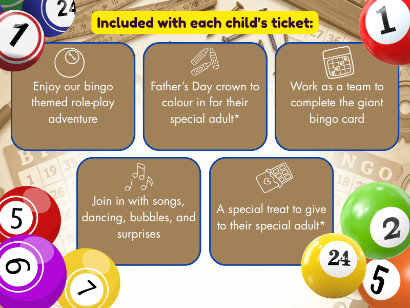 Kid friendly father's day event in Dorset, Christchurch