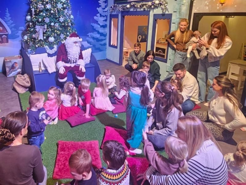 Bournemouth's very own North Pole at Discovery VIllage where santa visits