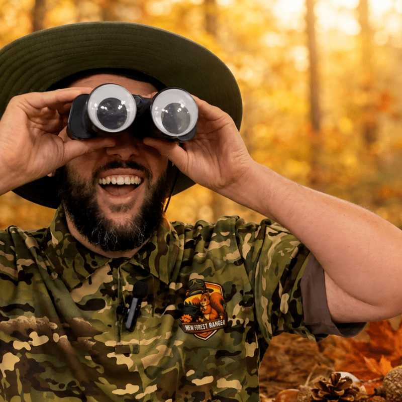 Explore the wonders of the forest this autumn at Discovery Village role play centre