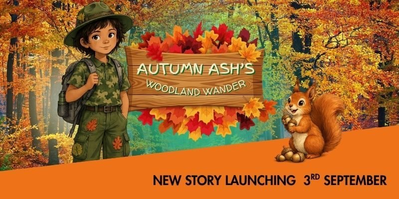 Autumn Ash the New Forest park ranger holding Rustle the Red Squirrel at Discovery Village